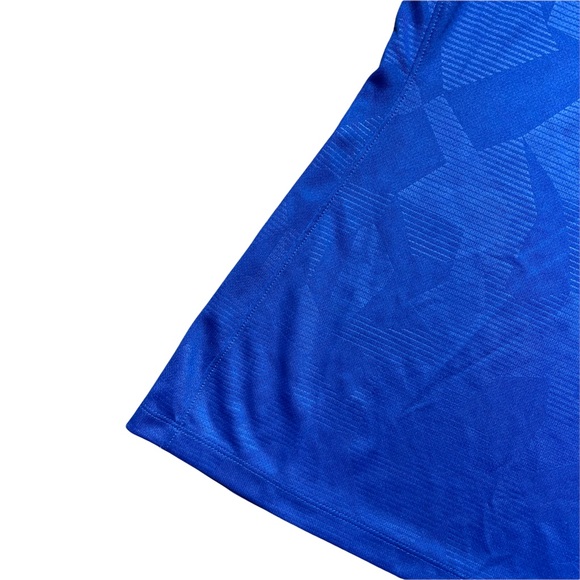 Nike Blue Soccer / Football Short Sleeve Tee M - Picture 5 of 9